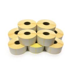 Shelf Edge Adhesive Labels 35mm x 32mm 10 Rolls