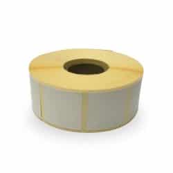 Shelf Edge Adhesive Labels 25mm x 25mm 1 Roll